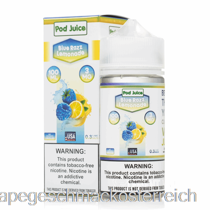 Blue Razz Limonade – Schotensaft – 100 Ml, 0 Mg Vape-Geschmack